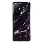 For Xiaomi 11T Pro IMD Marble Pattern TPU Phone Case(Black)