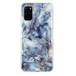 For Samsung Galaxy S20+ 5G IMD Marble Pattern TPU Phone Case(Grey)