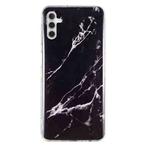 For Samsung Galaxy A13 5G IMD Marble Pattern TPU Phone Case(Black)