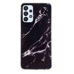 For Samsung Galaxy A33 5G IMD Marble Pattern TPU Phone Case(Black)