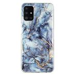 For Samsung Galaxy A51 IMD Marble Pattern TPU Phone Case(Grey)