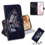 For Galaxy Note 10 Lite (A81) 3D Colored Drawing Horizontal Flip Leather Case with Holder & Card Slot & Wallet(Lion)