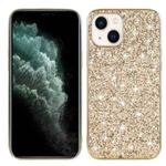 For iPhone 14 Plus Glitter Powder TPU Phone Case (Gold)