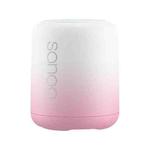 Sanag X6S Outdoor Portable Mini Gradient Bluetooth Speaker(White Pink)