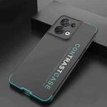 For OPPO Reno8 GKK TPU + PC Shockproof Protective Phone Case(Green)