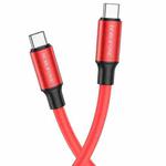 Borofone BX82 Type-C to Type-C Bountiful Charging Data Cable, Length:1m(Red)