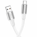 Borofone BX82 USB to Type-C Bountiful Charging Data Cable, Length:1m(White)