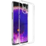 For OPPO Find X5 Pro IMAK UX-10 Series Transparent Shockproof TPU Phone Case(Transparent)