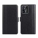 For ZTE Blabe V30 Ostrich Texture Flip Leather Phone Case(Black)