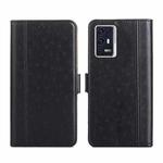 For ZTE Axon 30 Pro 5G Ostrich Texture Flip Leather Phone Case(Black)