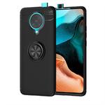 For Xiaomi Redmi K30 Pro Lenuo Shockproof TPU Protective Case with Invisible Holder(Black)