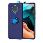 For Xiaomi Redmi K30 Pro Lenuo Shockproof TPU Protective Case with Invisible Holder(Blue)