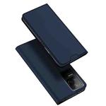 For Xiaomi Poco F4 5G/Redmi K40S DUX DUCIS Skin Pro Series Flip Leather Phone Case(Blue)