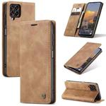 For Samsung Galaxy M53 5G CaseMe 013 Multifunctional Horizontal Flip Leather Phone Case(Brown)