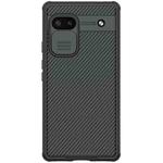 For Google Pixel 6a NILLKIN CamShield Pro Series PC Full Coverage Phone Case(Black)