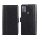 For Motorola Moto G50 Ostrich Texture Flip Leather Phone Case(Black)