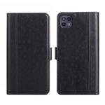 For Motorola Moto G50 5G Ostrich Texture Flip Leather Phone Case(Black)