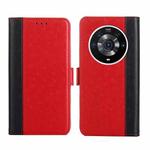 For Honor Magic3 Pro Ostrich Texture Flip Leather Phone Case(Red)