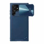 For Samsung Galaxy S22 Ultra 5G NILLKIN PC + TPU Phone Case(Blue)
