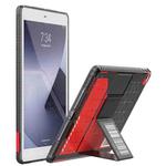 Mutural XingTu Series Tablet Case with Holder For iPad 10.2 2021 / 2020 / Pro 10.5 inch(Red)