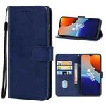 For Tecno Spark 9 Leather Phone Case(Blue)