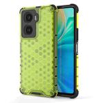 For vivo Y77 5G Shockproof Honeycomb PC + TPU Protective Phone Case(Green)