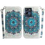 For Infinix Note 12 G96/X670 3D Colored Horizontal Flip Leather Phone Case(Peacock Wreath)