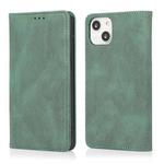 For iPhone 14 Pro Max Strong Magnetic Leather Case (Green)