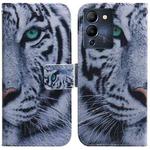For Infinix Note 12 G96/X670 Coloured Drawing Leather Phone Case(Tiger)