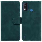 For Nokia G11 Plus Skin Feel Pure Color Flip Leather Phone Case(Green)