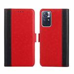 For Xiaomi Redmi Note 11 5G / Poco M4 Pro 5G Ostrich Texture Flip Leather Phone Case(Red)