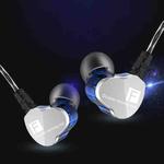 QKZ F910 In-Ear Subwoofer Dual Dynamic Earphone(Blue)