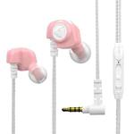 QKZ SK5 In-ear Subwoofer Wire-controlled Music Earphone with Mic(Pink)