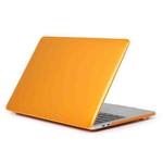 For MacBook Air 13.6 inch A2681 2022 Laptop Crystal Style Protective Case(Orange)