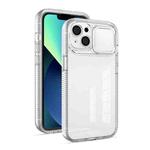 For iPhone 13 Pro Max Sliding Camera Phone Case (Transparent)