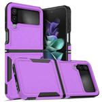 For Samsung Galaxy Z Flip4 PC + TPU Phone Case(Purple)