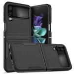 For Samsung Galaxy Z Flip4 PC + TPU Phone Case(Black)