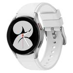 For Samsung Galaxy Watch 5 40mm Silicone Watch Band(White)