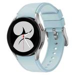 For Samsung Galaxy Watch 5 40mm Silicone Watch Band(Light Blue)