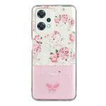 For OnePlus Nord CE 2 Lite Bronzing Butterfly Flower Phone Case(Peony)