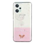 For OnePlus Nord CE 2 Lite Bronzing Butterfly Flower Phone Case(Dandelions)