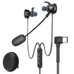 PLEXTONE G30GL 1.2m Game Live DSP In-Ear Type-C Wired Gaming Earphones(Black)