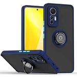 For Xiaomi 12 Lite Q Shadow 1 Series TPU + PC Phone Case with Ring Holder(Royal Blue)