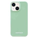 For iPhone 13 Painted Pattern PC Phone Case(Green)