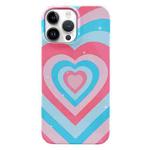 For iPhone 12 Pro Max Painted Pattern PC Phone Case(Love)