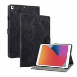 Tiger Pattern PU Tablet Case With Sleep / Wake-up Function For iPad 10.2 2019/Air 2019 10.5/10.2 2020/2021(Black)