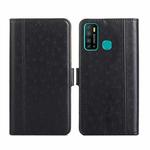 For Infinix Hot 9 / Note 7 Lite Ostrich Texture Flip Leather Phone Case(Black)