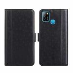 For Infinix Hot 10 Lite / Smart 5 Ostrich Texture Flip Leather Phone Case(Black)