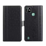 For Infinix Smart HD 2021 Ostrich Texture Flip Leather Phone Case(Black)