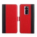 For Tecno Phantom X Ostrich Texture Flip Leather Phone Case(Red)